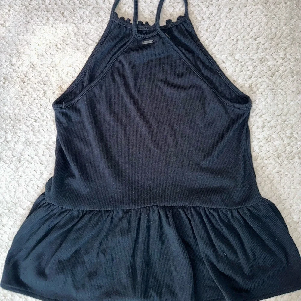 Volcom- Ruffled Rider, High Neck Top with Racer Back - Picture 6 of 10